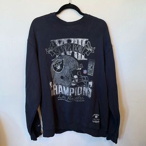 Vintage Raiders Crew Neck sweatshirt size L
